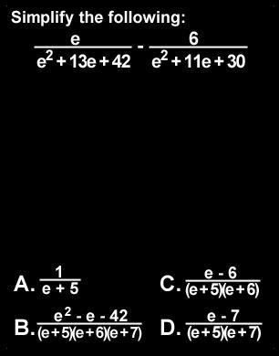 Simplify the following equation: