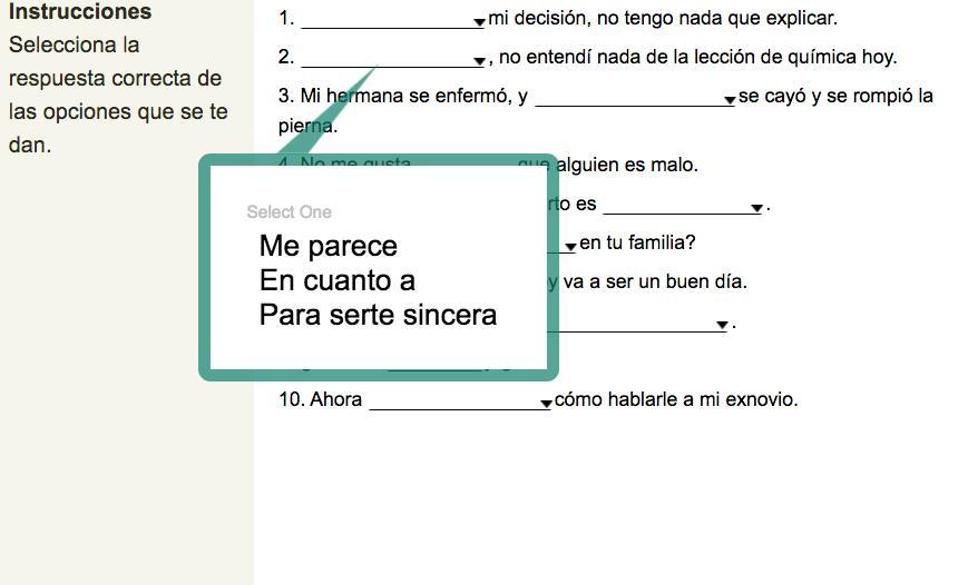PLEASE HELP W SPANISH ITS EASY!!