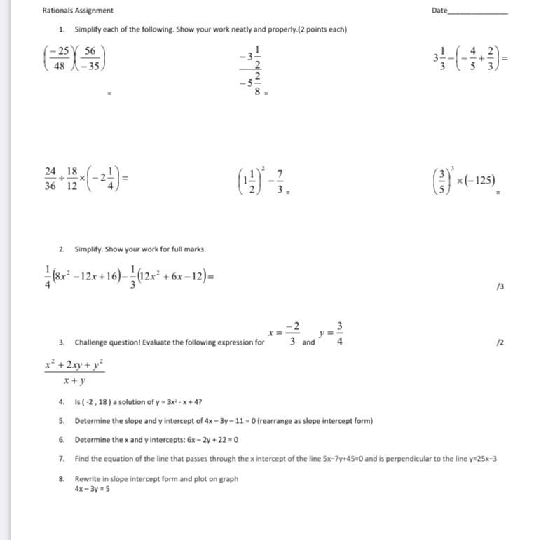 I will like help with the second question -3 1/2...