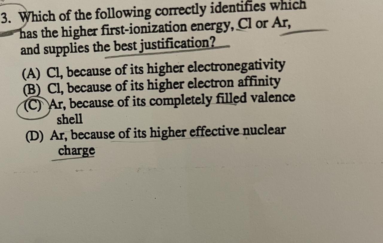 C is incorrect, D is the correct answer, why though? 