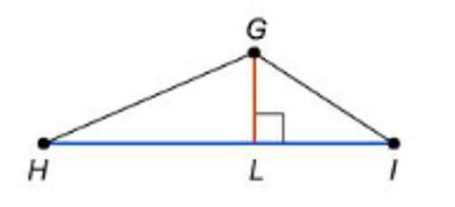 If HL - 16 Ft, GL = 6 Ft, LI = 8 Ft, And GI = 10 Ft, What Is The Area In Square Feet Of GHI ? Do NOT