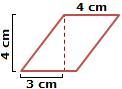 Directions: Drag each tile to the correct box.Place the parallelograms in order from least area to greatest