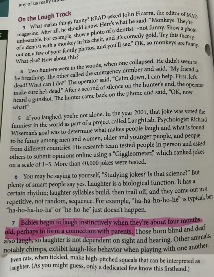 Summary: (3-2-1): List three things you learned about joke telling, 2 reasons why landing a good is important,