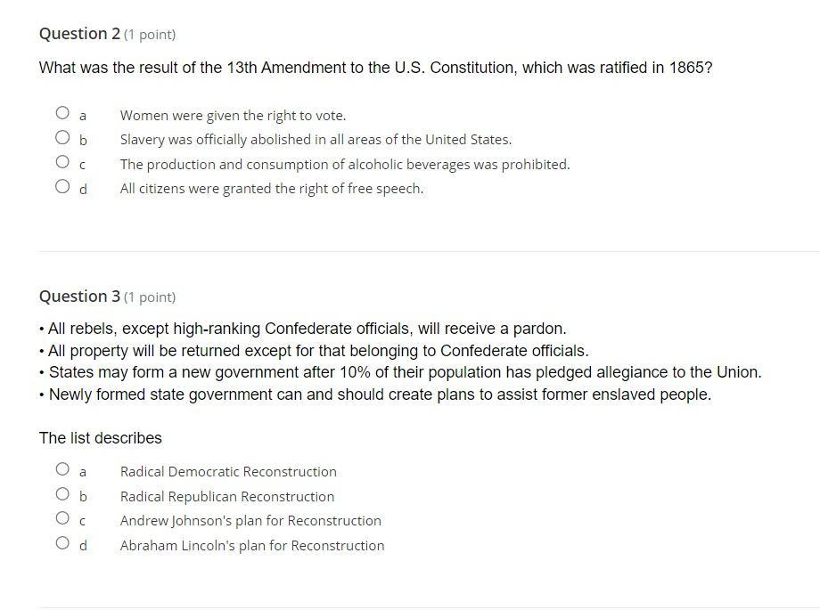 Question 2,3 History Homework.