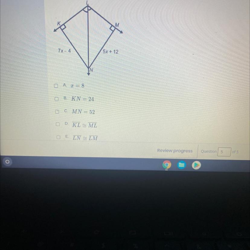 The Question Asks: Which Descriptions Of The Figure MUST Be True? Select All That Apply.