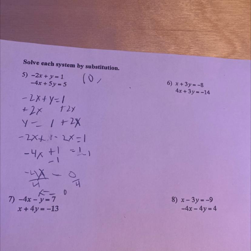 could someone give me the answers do these please