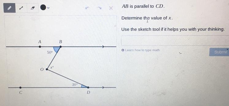 Determine The Value Of X
