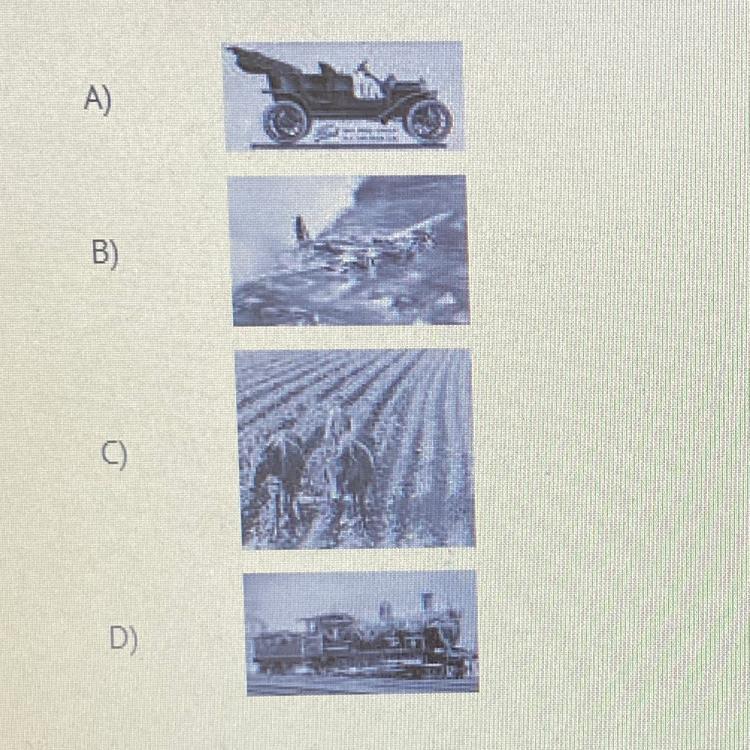 WILL GIVE BRAINLIEST ANSWER ASAP PLS...answer choices in pictureWhich of these would have become more