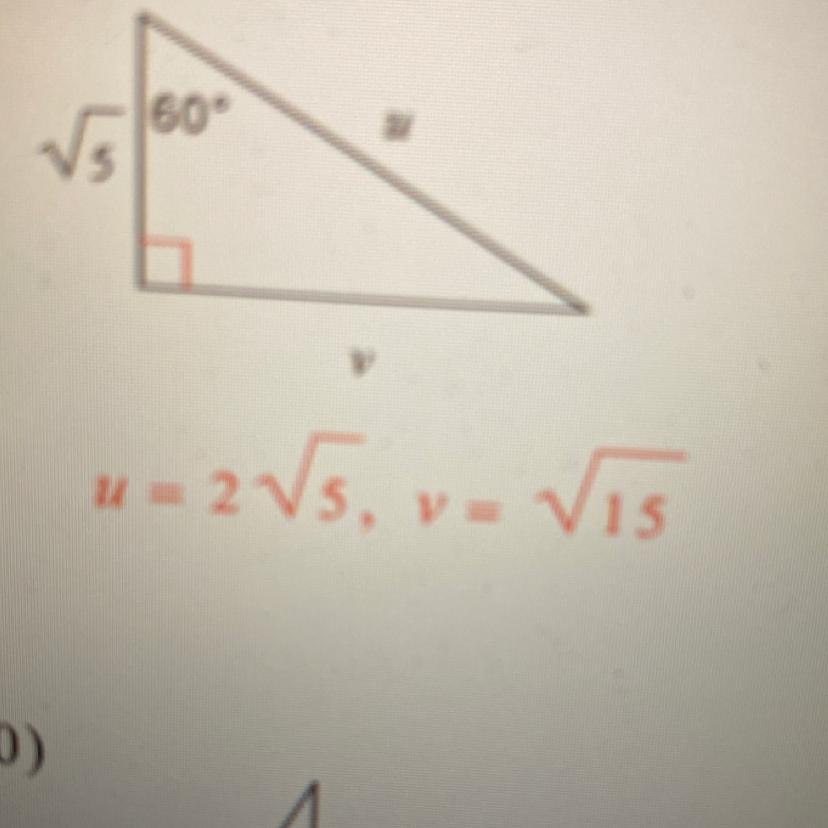 Find The Missing Side Lengths, Put Radicals In The Simplest Form 