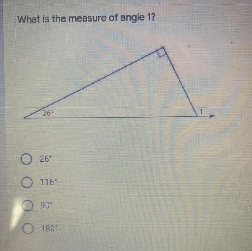 what is the measure of angle 1?