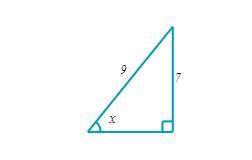 Please help me solve this!Find x. Round your answer to the nearest tenth of a degree.