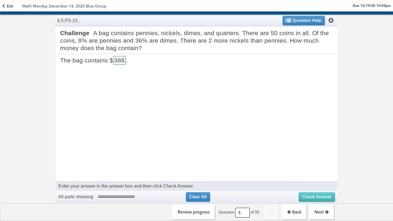 help please and ty ! (no its not 388)