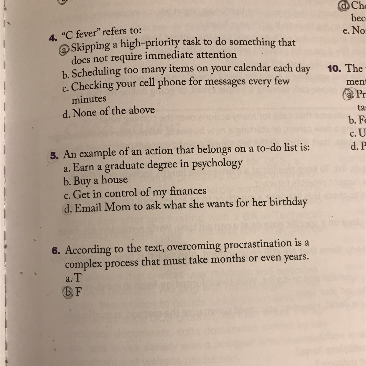 Please Help With Question 5