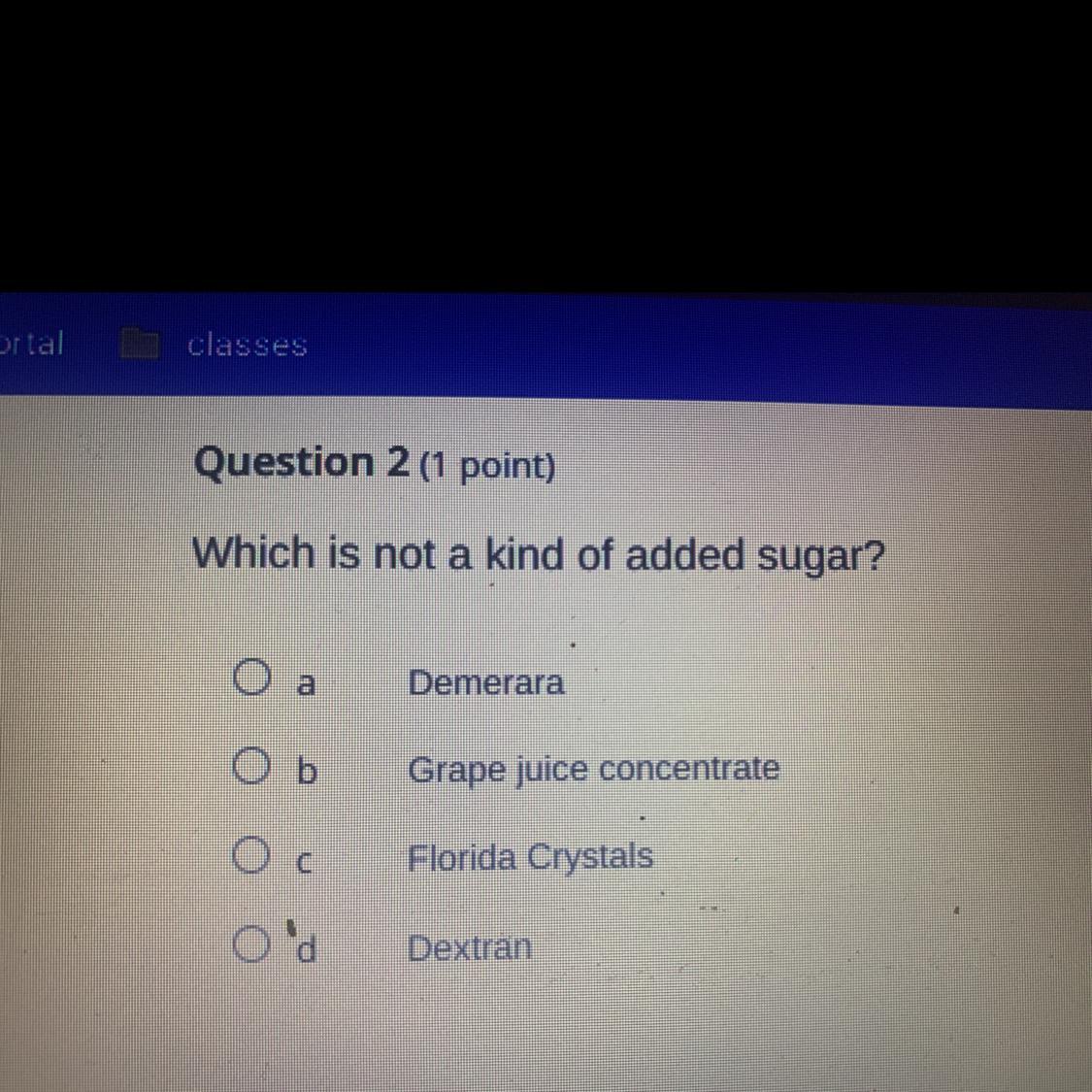 What Is Not A Kind Of Added Sugar 