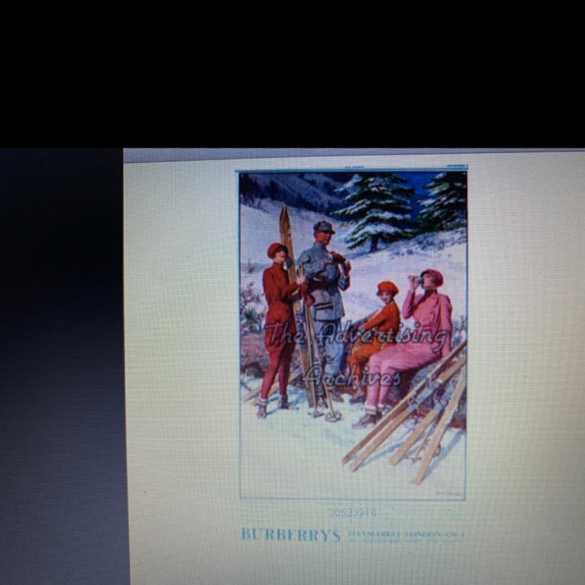 This advertisement is using the idea of a sophisticatedlifestyle to sellskis.a vacation.hot chocolate.clothing.hurry
