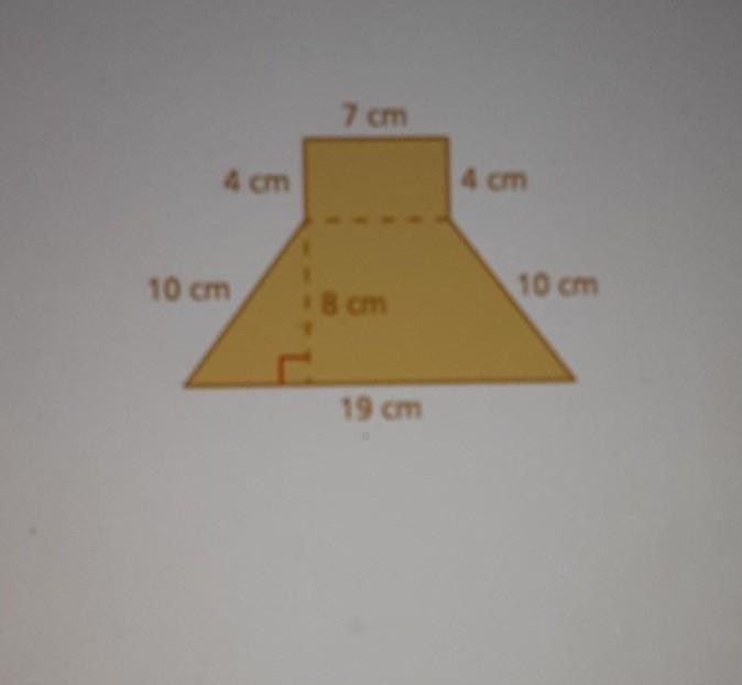 Find The Area Or The Figure 
