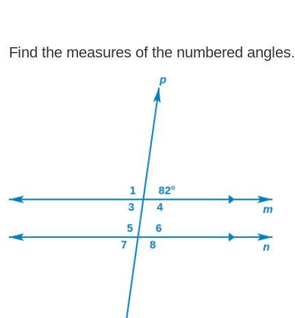 Finding Angle Measures When Parallel Lines Are Cut By a Transversal