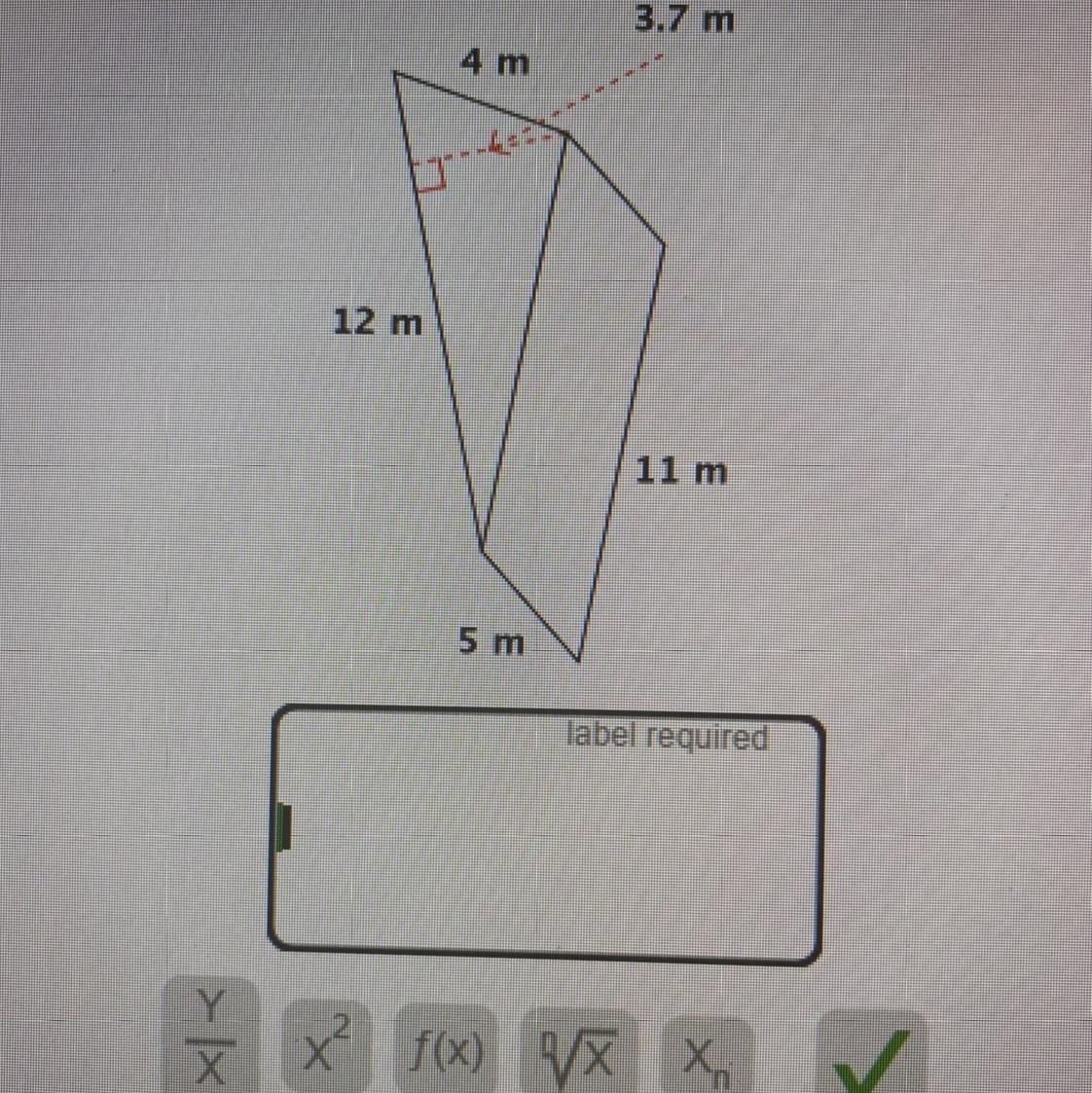 Find The Surface Area Of The Triangular Prism Shown Below.3.7 M4 M12 M11 M5 M