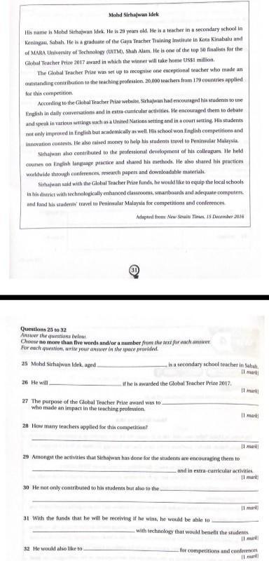 please solve for me I need your help