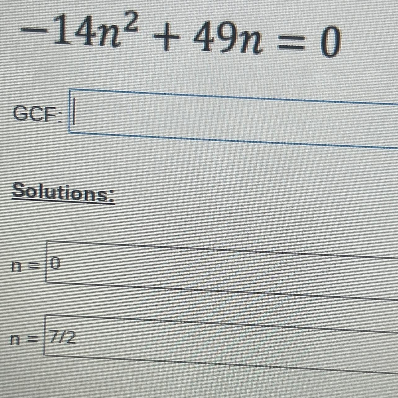 How do u find the greatest common factor of this? 