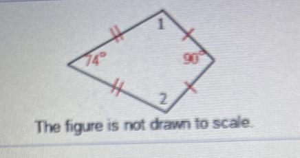 Find The Measure Of The Numbered Angles In The Kite:m1=m2=