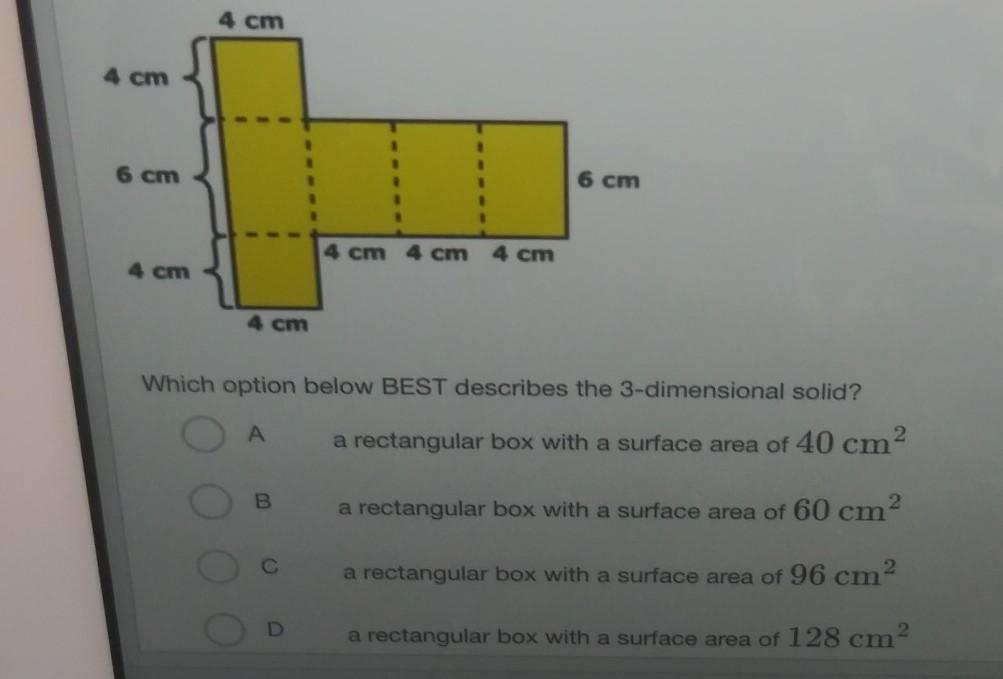  The Diagram Below Is A 2-dimensional Pattern That Can Be Folded Into A 3-dimensional Solid.