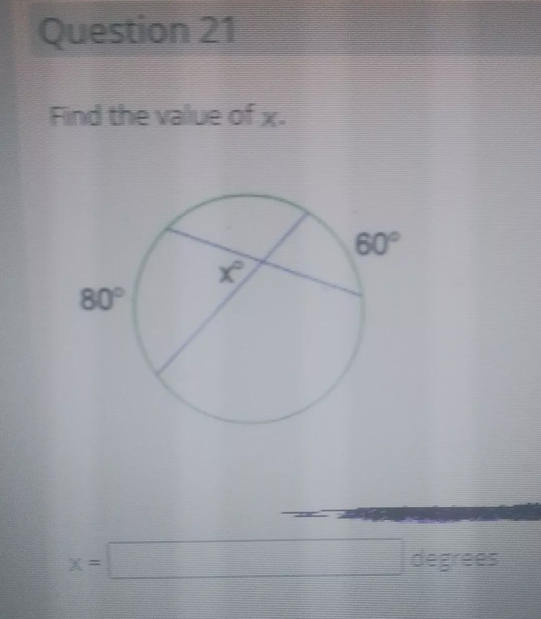 Can Someone Please Help Me Find The Value Of X?