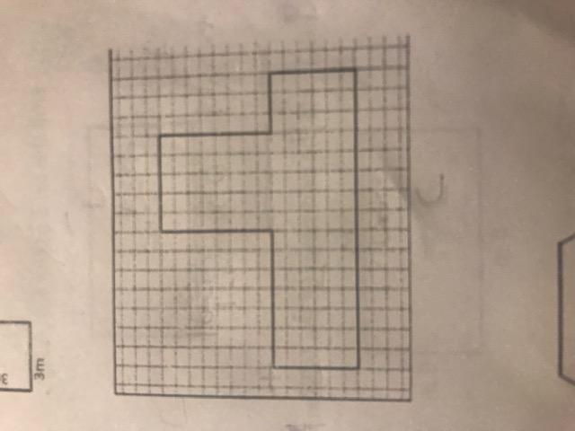 Area &amp; Perimeter:Determine the area and perimeter of the shape below.