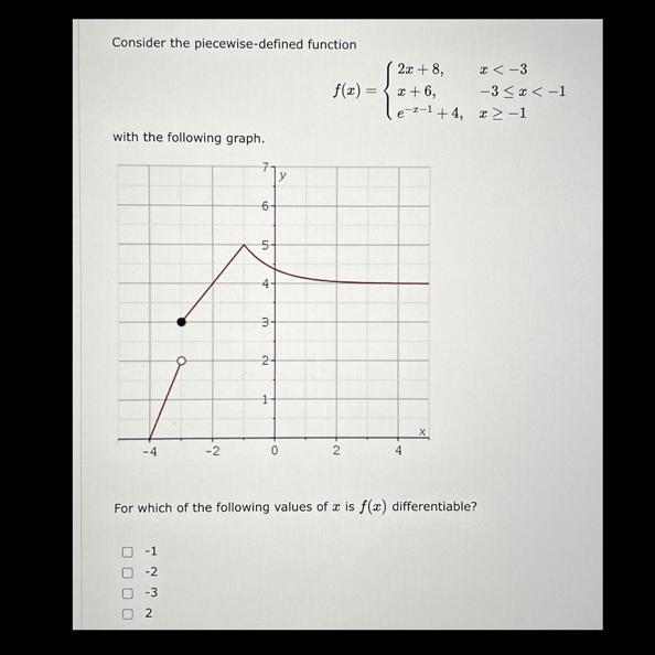 Limits and Piecewise functions help please 