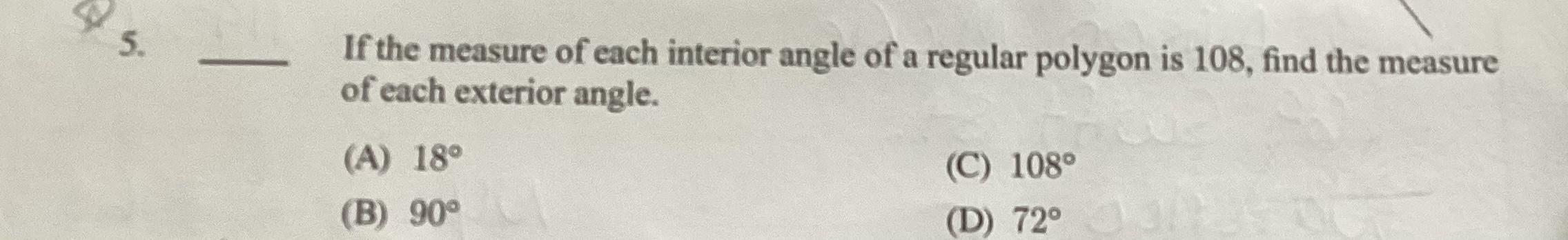 50 Points! Multiple choice geometry question. Photo attached. Thank you!