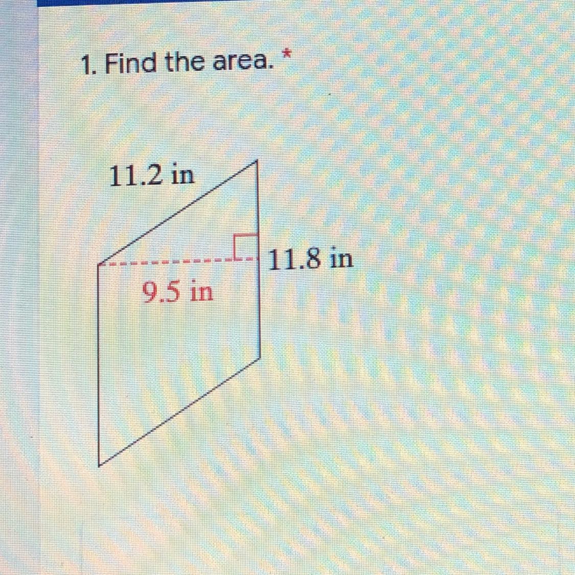 Find The Area!!! 10 Points!!!