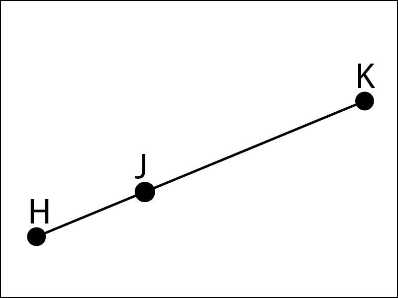 Now, use your image and knowledge of the segment addition postulate to answer the following questions.