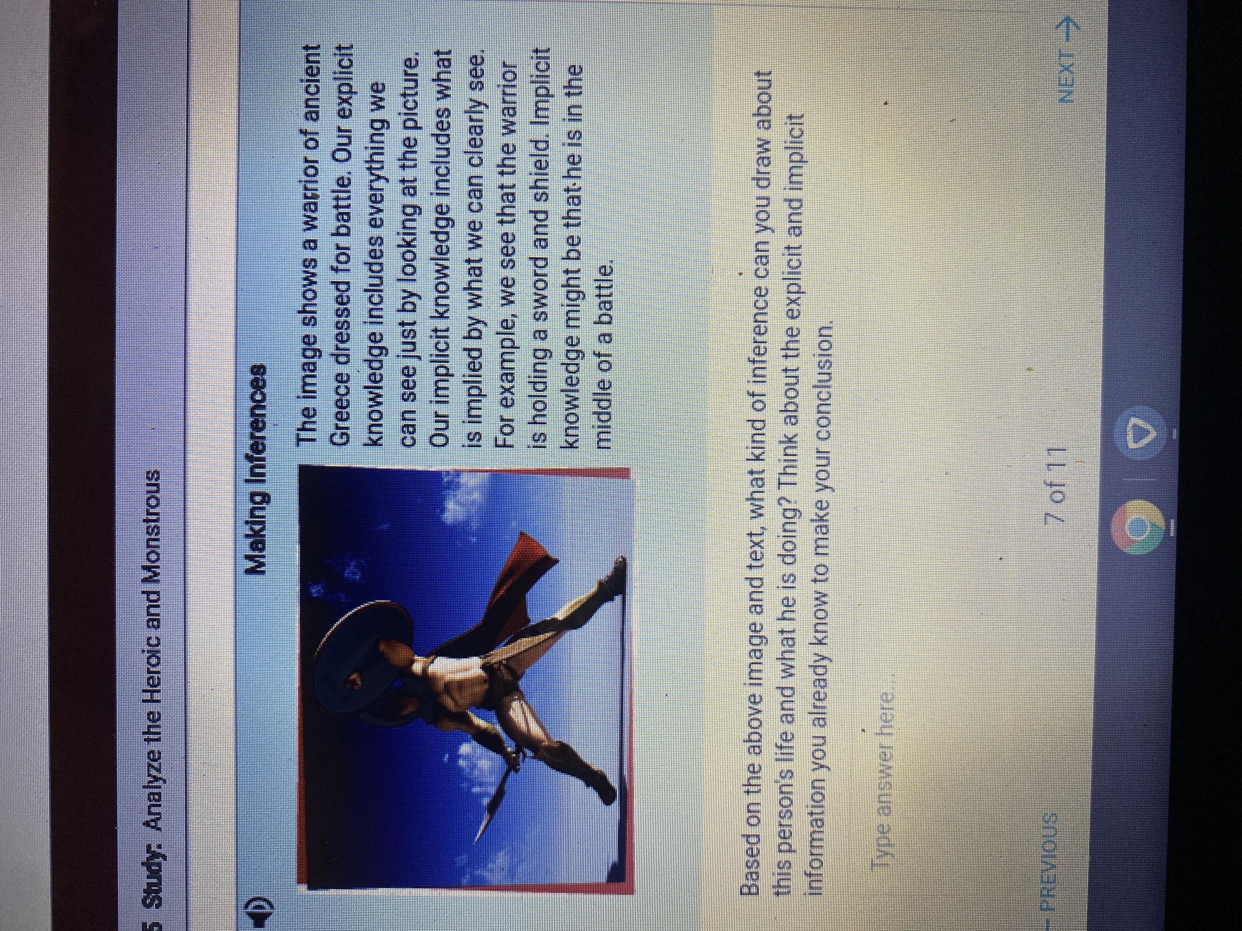 Based on the above image and text what kind of influence can you draw about this persons life and what