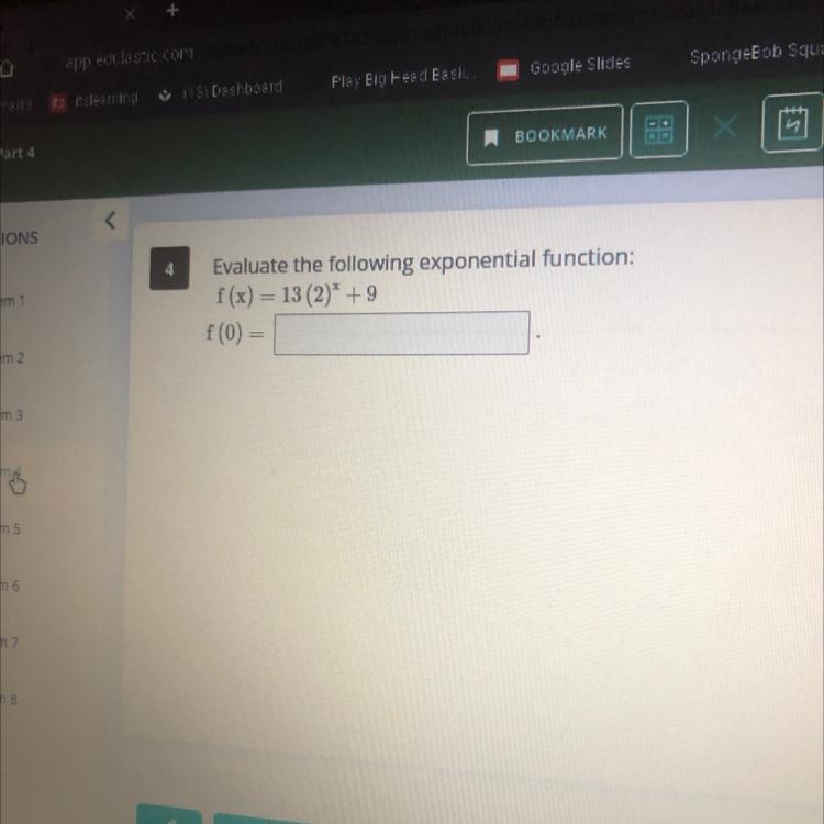 Does someone have the answer to this??? Thank You so much