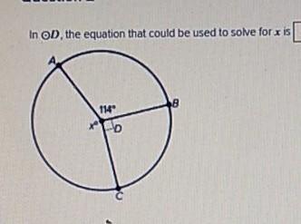 choices:x=360-114x=114-90360=x +90+114