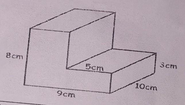 Help.me its urgentFind the total surface area and volum of given prism