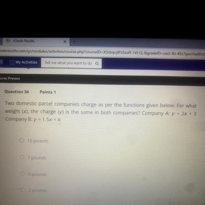Answer the question fast its not an assignment or timed or none of that