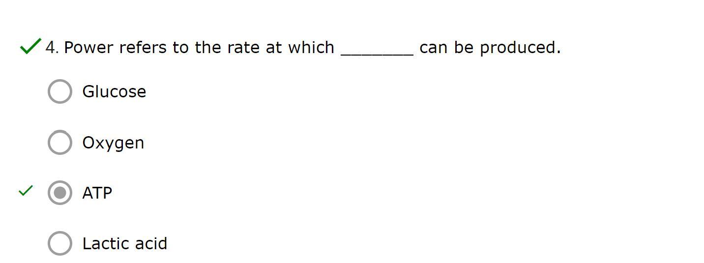 Power refers to the rate at which _______ can be produced.