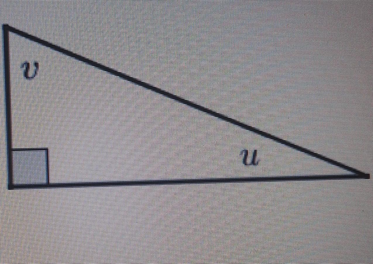 number 3 says,"If u and v are the measures of complementary angles such that sin u =2/5 and tan v =(square