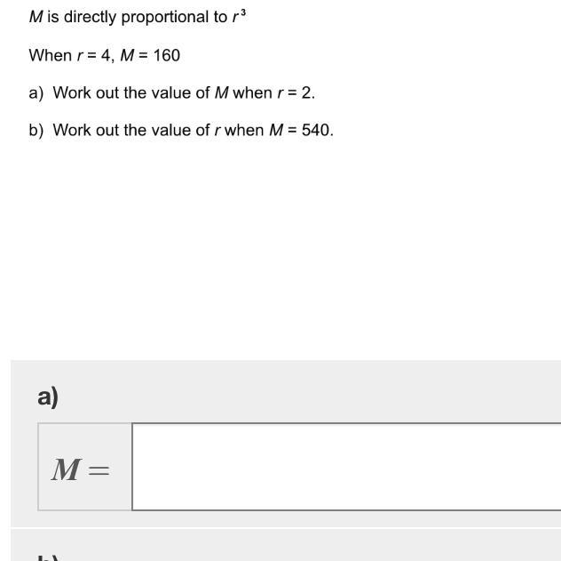 basically i need the answer to a) and b) thank you.