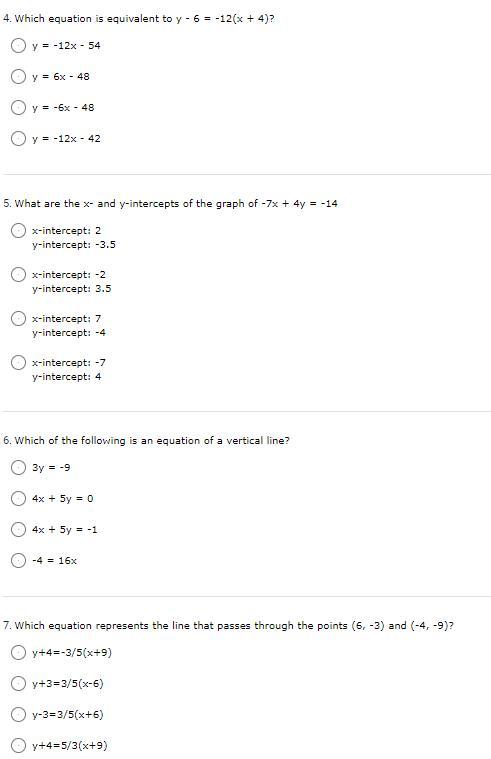 Please answer all of these