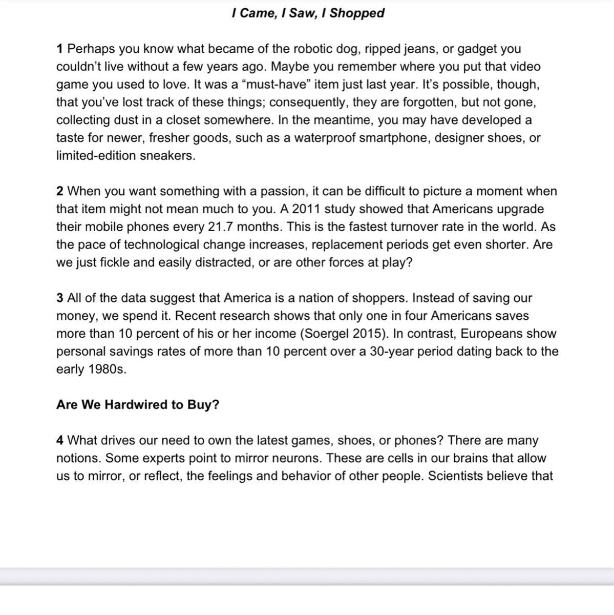 The Story For My Question..
