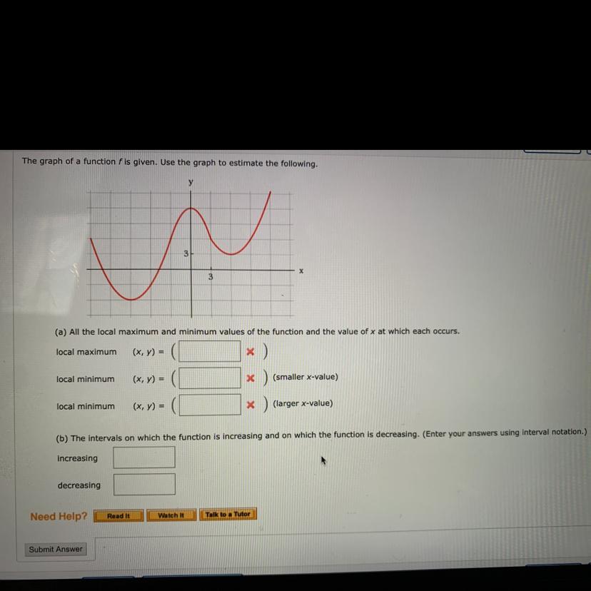 Need help answering this problem