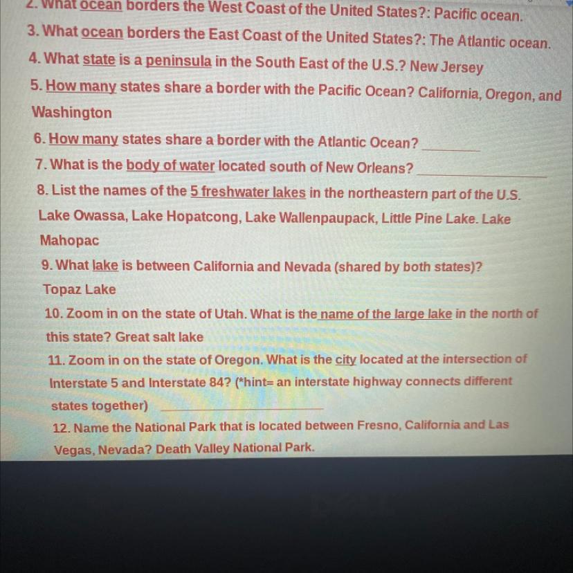 Due in ten minutes!!!! 