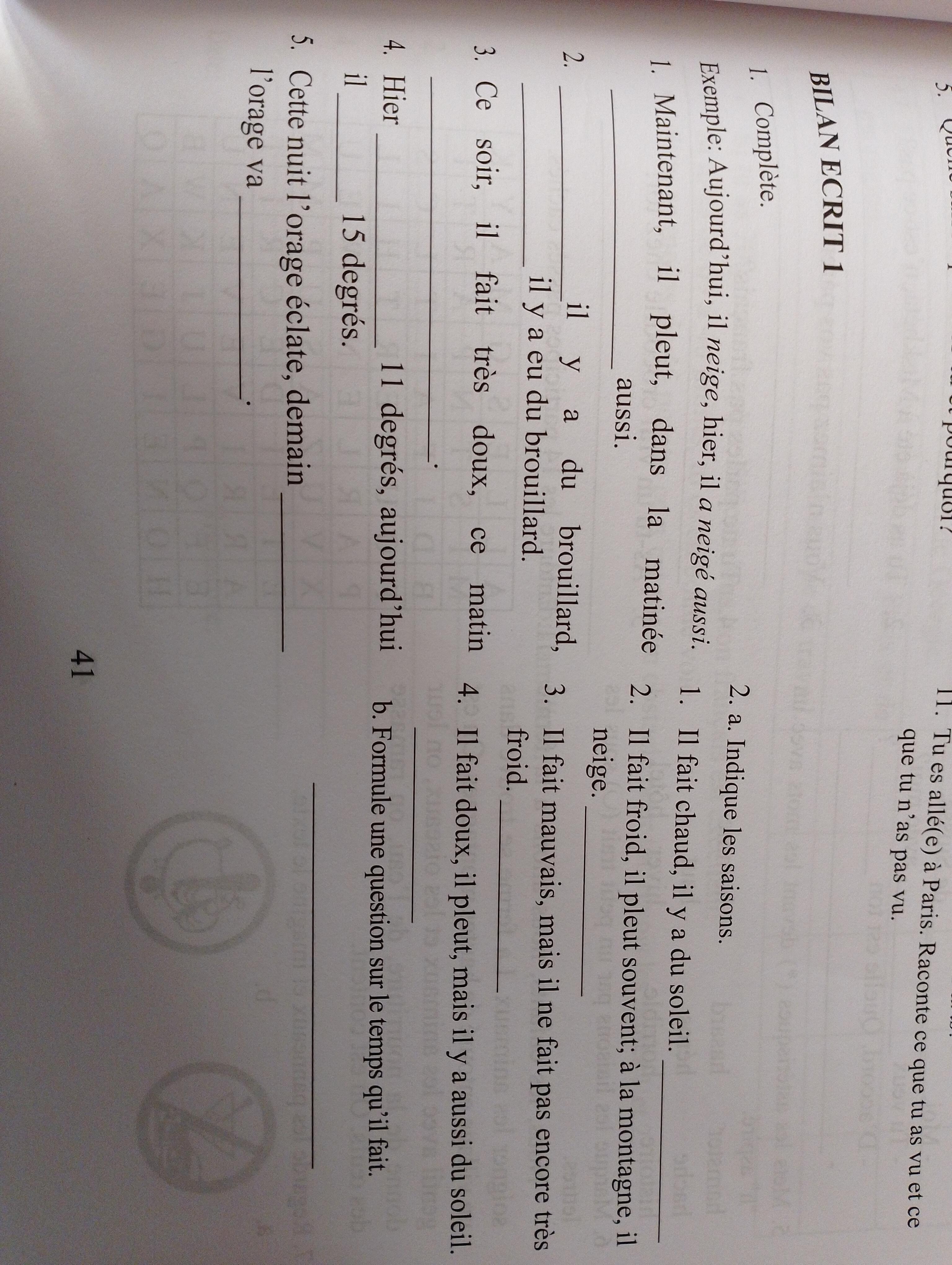 please help me with french thank you!!!!