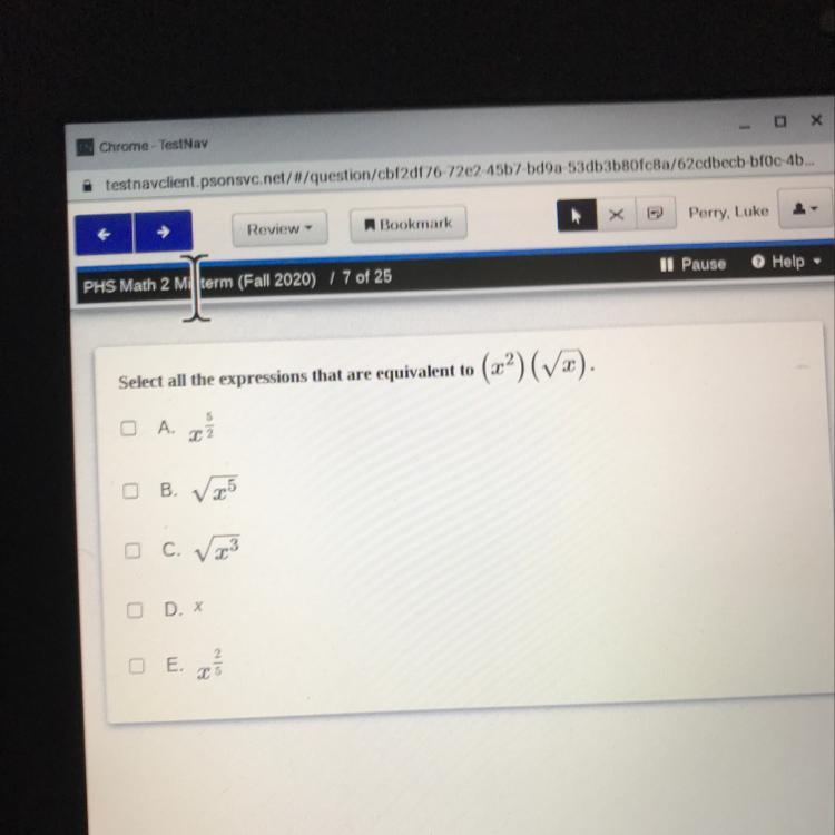 Need help on question on midterm