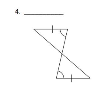 What postulate or theorem can be used to prove that these two triangles are congruent?PLEASE HELP I REALLY