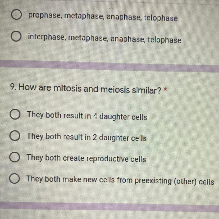 How Are Mitosis And Meiosis Similar?