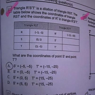 PLEASE HELP AND EXPLAIN HOW YOU GOT THE ANSWER. I WILL MARK YOU BRAINLIEST