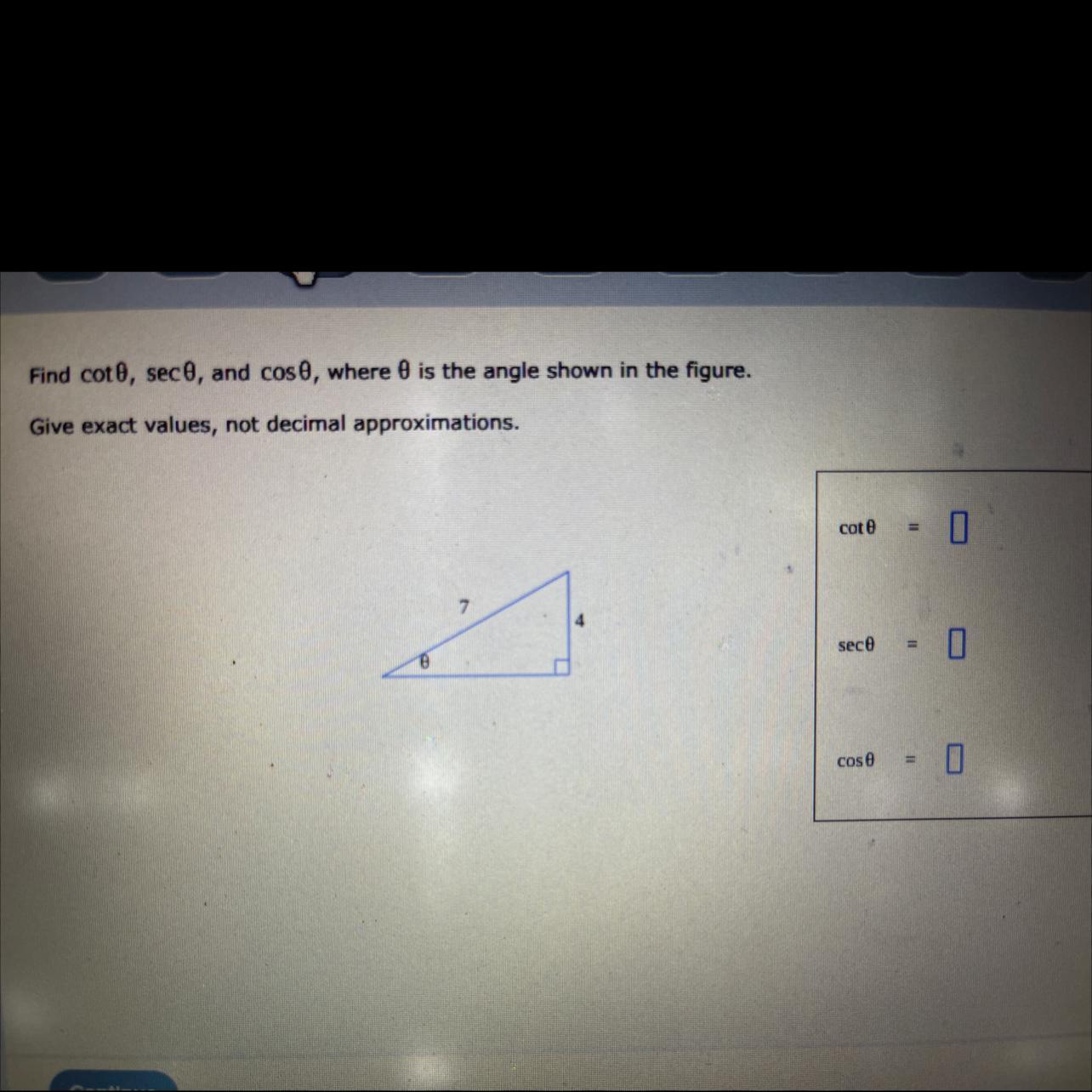 I need help finding the answers. I dont need a step-by-step explanation just the answer please. Thank